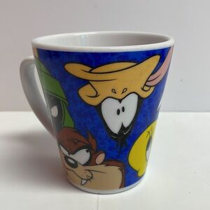 1998 Looney Tunes mug Tweety Bugs Bunny Daffy Duck